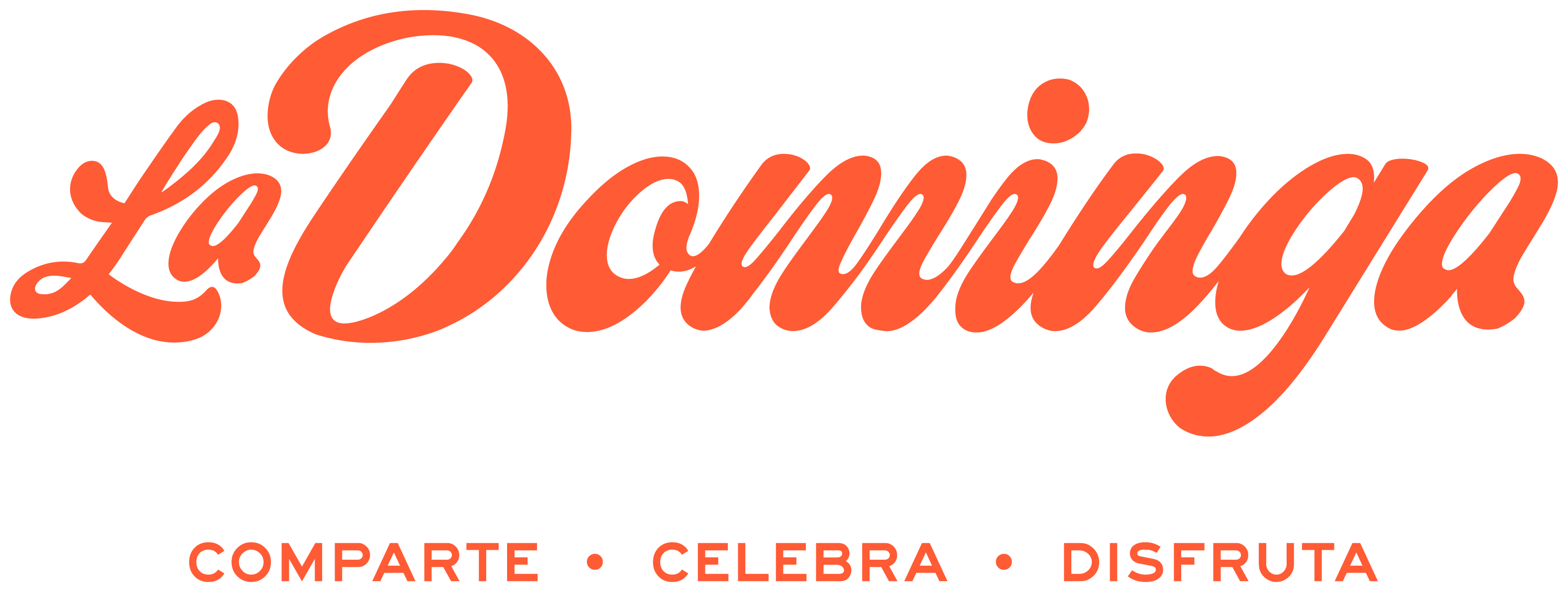 La Dominga · Comparte · Celebra · Disfruta